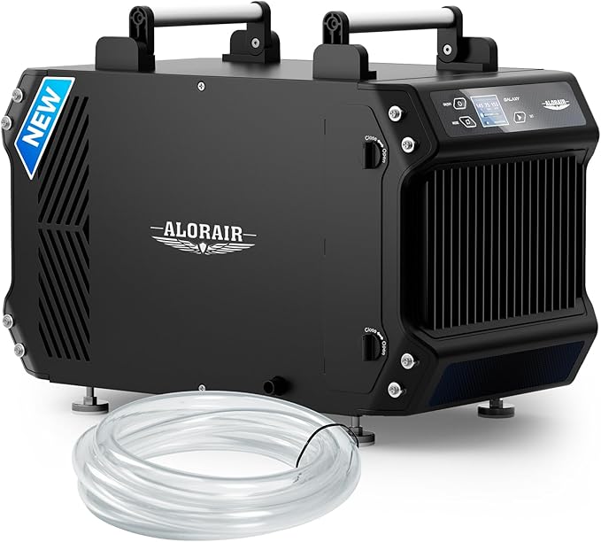ALORAIR Crawlspace Dehumidifiers, 145 Pint Commercial Dehumidifier for Basements with Drain Hose, 1,800 Sq.Ft Auto Defrost Compact Portable Industry Crawl Spaces Dehumidifier by ALORAIRSOLUTIONSINC0J0DC