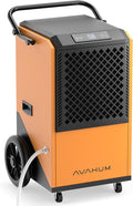 Commercial Dehumidifier for Basement,320 Pint Commercial Grade Dehumidifiers,9500 sqft Large Spaces for Industrial, 24H Timer,38 Gallon/Day,Continuous Dehumidification,Auto Defrost,For 20A Socket by Unknown