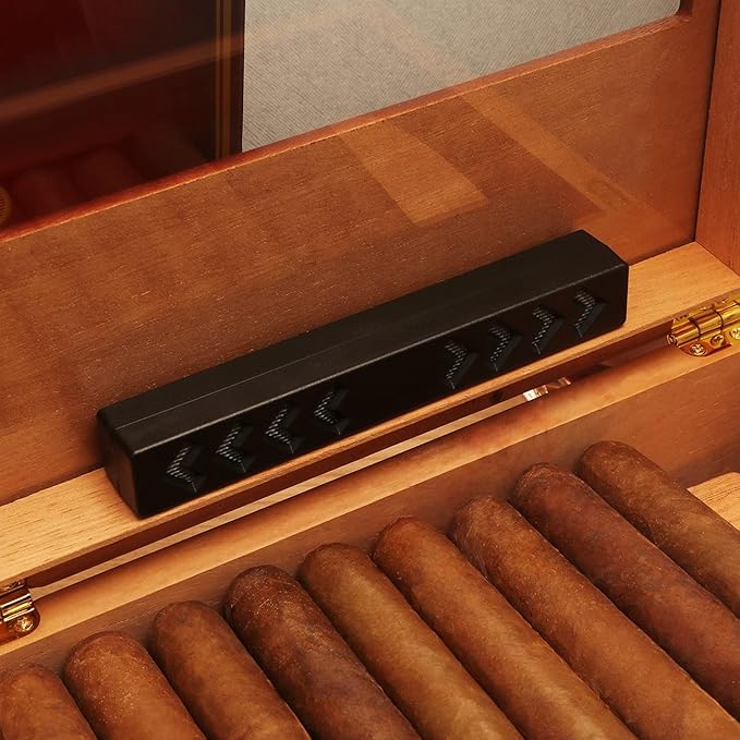 TISFA Cigar Humidifier, Cigar humidor humidifiers, Black Cuboid Humidor Humidifier (S) - Image 5