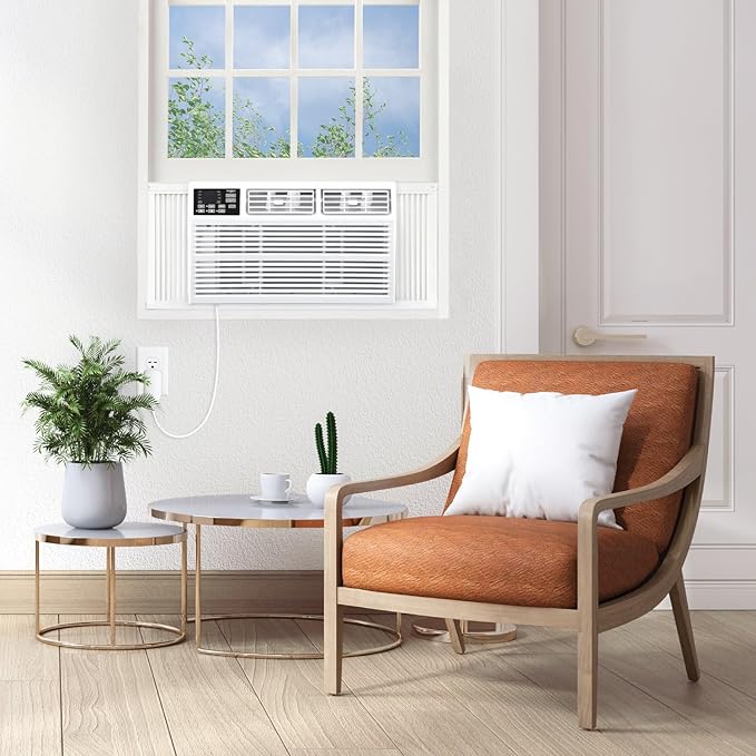 Whirlpool 18,000 BTU 230V Window Air Conditioner with Supplemental Heat, Window Mounted AC Unit with Heater for Apartment, Living Room, Bedroom, Large Rooms up to 1000 Square Feet - Image 10