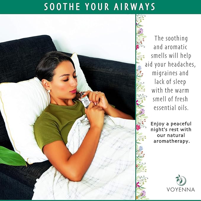 Essential Oil Breathe Blend for Diffuser, Humidifier, Aromatherapy & Rub with Peppermint & Eucalyptus Oils | for Headache, Allergy & Congestion - Image 4