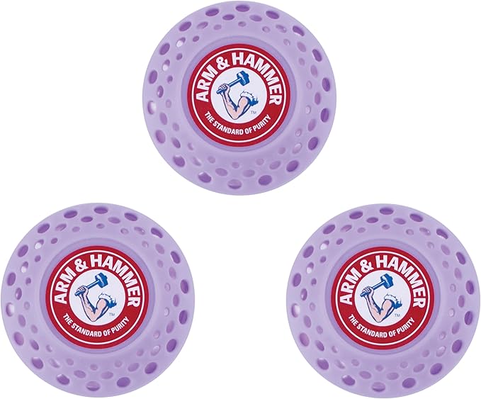 Arm & Hammer Odor Busterz Lavender Deodorizing Balls - Air Freshener and Odor Eliminator - Long-Lasting Freshness for Home, Bathroom, Closet, Gym Bags, Sports Gear and More - 3-Count, Lavender Scent - Image 2