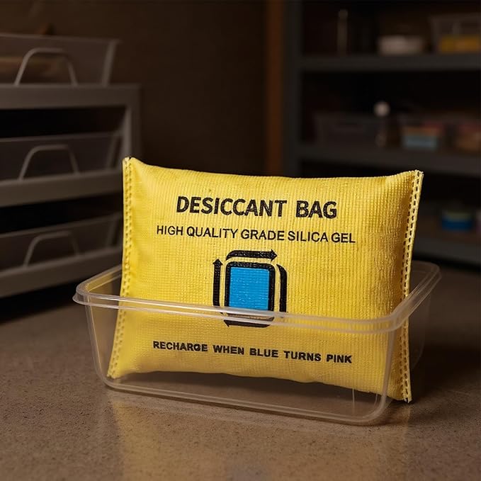 Car Moisture Absorber Bags, with Powerful Moisture Absorption, 100g, Reusable Dehumidifier Bags, Humidity Control, Reusable and Eco-Friendly Design, for Wardrobes, Basements, Spaces, Closet - Image 4