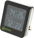LOCKDOWN Digital Hygrometer with Convenient Design, Backlit Screen and Min/Max Reading for Temp and Humidity Monitoring in Safes, Rooms, Cases and Cabinets by Lockdown