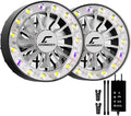 Grow Lights for Indoor Plants, Full Spectrum Plant Grow Light with Plant Fan,Clip on Plant Lights for Indoor Growing with Timer and Dimmable,Suit for Plant shves and Plant Pot,2 Packs by Unknown