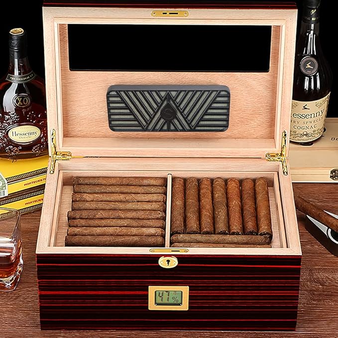 Scotte Cigar Humidifier Rectangle Cigar Humidors Humidifier Increase Humidity Keep Cigars/Tobacco Fresh - Image 6