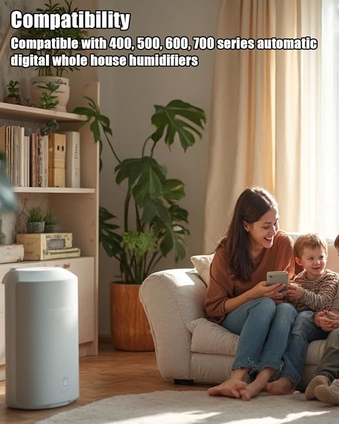 60 Whole House Humidifier Control Humidistat with Outdoor Temperature Sensor Fit for 400 500 600 700 Series Automatic Digital Humidifiers, 24VAC - Image 2