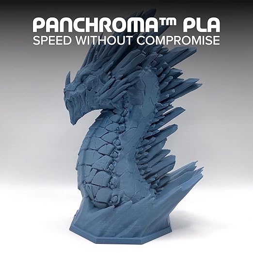 Panchroma PLA Stone Blue 3D Printer Filament, 1.75mm, 1kg Spool, Easy to Print, High Speed Printing, Tangle Free, AMS Compatible, Perfect for Toys, Decor, Miniatures, Models & Cosplay - Image 2