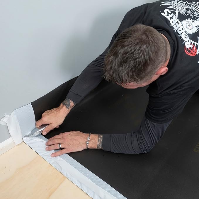Roberts Black Jack Underlayment - 600 sq. ft. Roll - 43" x 167.5' x 2.5 mm - Image 6