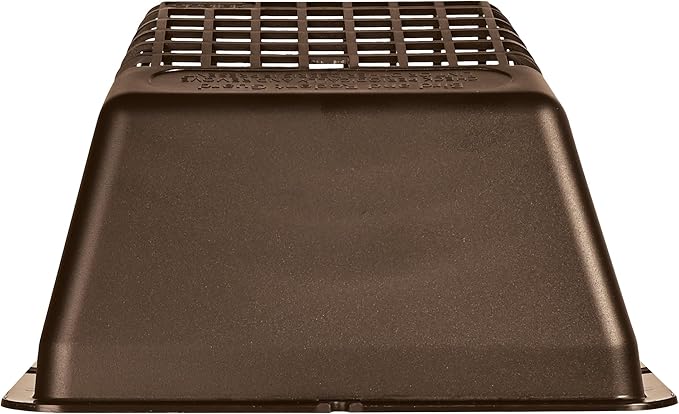 Deflecto Universal Bird Guard Dryer Vent Cover, For Use with 4 Inches Clothes Dryer Vents, Brown (UBGBB) - Image 8