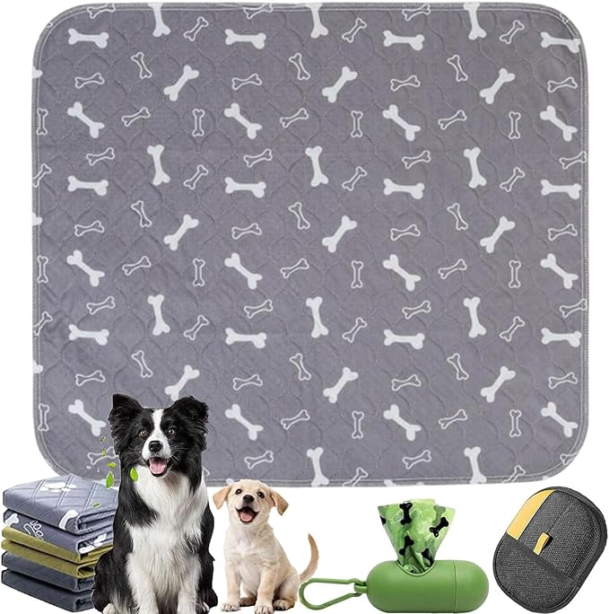 Pee Pads - Fast Absorbent Pet Training Mat, 1 Piece Reusable Washable Absorbent Pee Pads for Feline Hygiene, Pet Gear, Underlay for Cats, Litter Boxes, Playpens, Crates, and Travel Carriers - Image 9