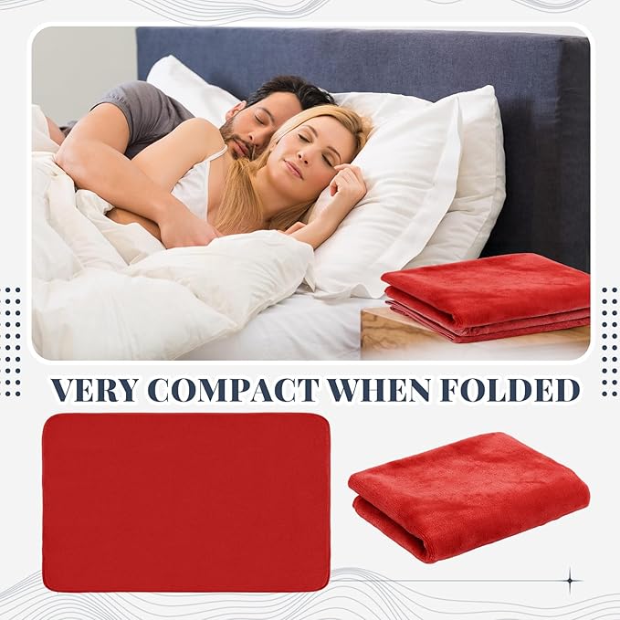 1 Pcs Couples Waterproof Mat 54 x 34 in Lover Reusable Stainproof Blanket Quiet Easy Use Mattress Protector for Adult Multi Functional Bed Sheet Couple Messy Play Pleasure Comfort (Red) - Image 4