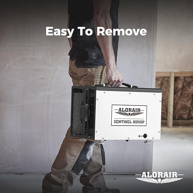 ALORAIR Crawl Space Dehumidifier, 120 PPD Crawlspace Dehumidifiers with Drain Hose and Pump for Basement, Portable Compact Auto Defrost Under House Industry Commercial Dehumidifier - Image 9