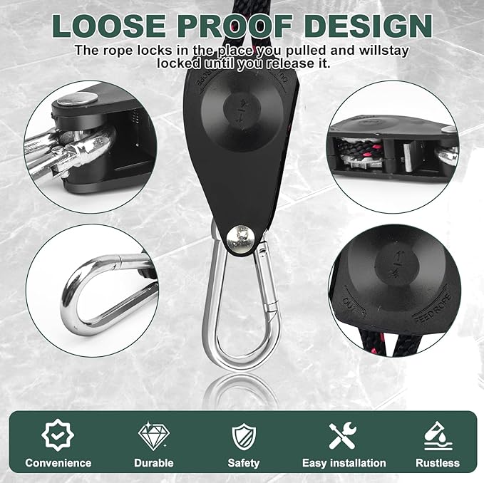 Hanging Kit for Dehumidifiers in Crawl Spaces & Basements | Heavy-Duty Metal Dehumidifier Protection Frame | Anti-Vibration Dehumidifier Hanging Support Accessories to Reduce Noise – Load 300 lbs. - Image 6