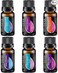 O'linear Essential Oils 6 Blends Set - Perfect for Humidifiers and Diffusers, Aromatherapy Diffuser Oils Scents, Essential Oil Kit for Home Use, Essential Oil Pack with Various Scents by Olinear