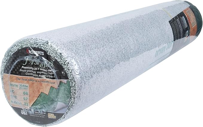ROBERTS First Step Premium Underlayment - 100 sq. ft. Roll - 40" x 30' x 2 mm - Image 8