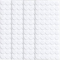240 Pcs Small Felt Furniture Pads, Self-Adhesive EVA Foam Dot Circles, Round Felt Furniture Stickers for Desks Drawers Vases Photo Frames Cabinets Doors Candlesticks- White by Unknown