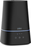 Pure Enrichment HUME Max - Easy Top-Fill Ultrasonic Cool Mist Humidifier, 3.7-L (1 Gallon) Water Tank, 3 Mist Settings, & Auto Shut-Off Timer - Ideal for Large Bedrooms, Nurseries & Dry Areas (Black) by PureEnrichment