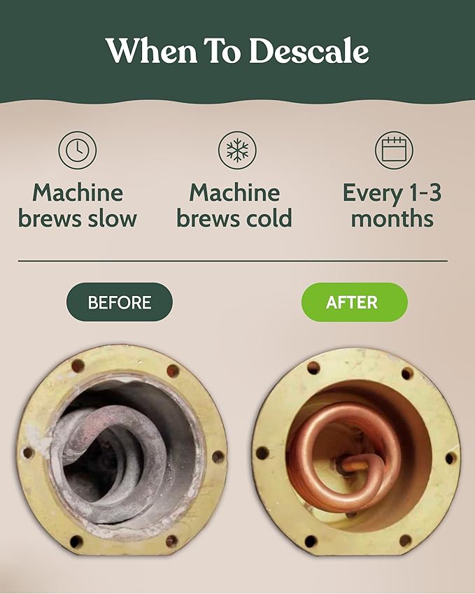 Nespresso Vertuo Compatible Descaling Solution. Eco-Friendly Formula to Clean & Descale Your Nespresso Vertuoline Machine. 2 Uses per Bottle, 2 Pack. Carbon Neutral Vertuo Descaling Kit. - Image 5