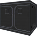 Grow Tent, 120"x60"x78" Hydroponic Mylar Grow Tent Reflective Garden Growing Dark Room with Observation Window, Removable Floor Tray for Indoor Plant Growing 10x5 by Zazzy