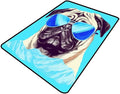 Runner Rug A Puppy in Sunglasses - Pattern Drawing, Anti-Slip Backing Area Rugs, Stain Resistant, Washable Accent Rugs, Non Shedding Floor Carpet for Living Room Bedroom, 36 x 60 Inch by Snarena