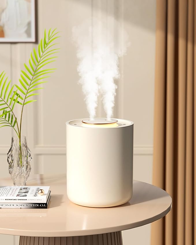 Portable Small Humidifier, 1500ml Small Humidifiers for Bedroom Baby, 1800mAh USB Personal Desktop Portable Humidifiers for Travel,Office, Car, Home, Auto Shut-Off, 3 Mist Modes, Super Quiet by KASYDoFF