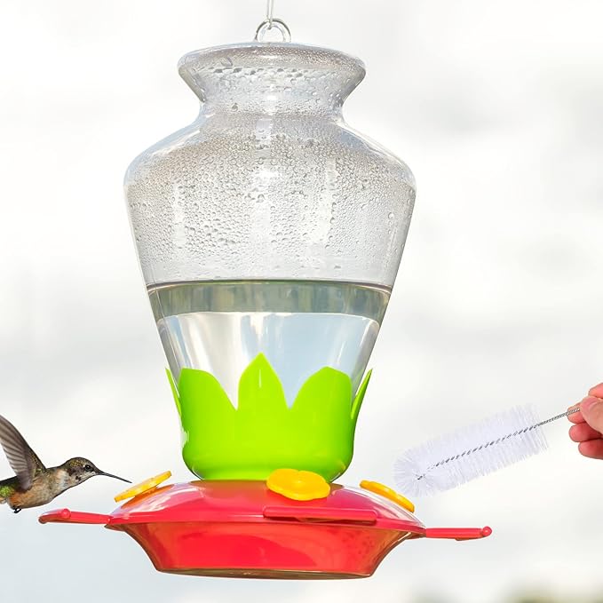 Hummingbird Feeder Cleaning Brush 19 Pieces 3 Size Mini Nylon Double Headed 2 in 1 Hummingbird Brush Hard to Reach Places Tiny Cleaning Kit(White) - Image 5