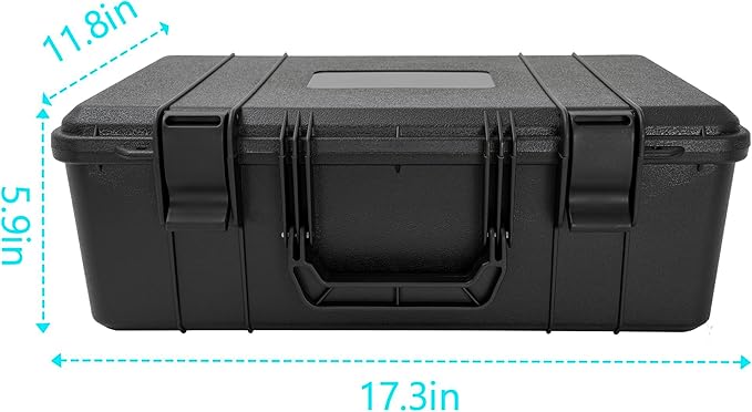 Graded Card Case - Storage Box for 120+ CSG, BGS, SGC, Top Loaders Graded Sports Trading Cards with 6 EVA Foam - Image 6