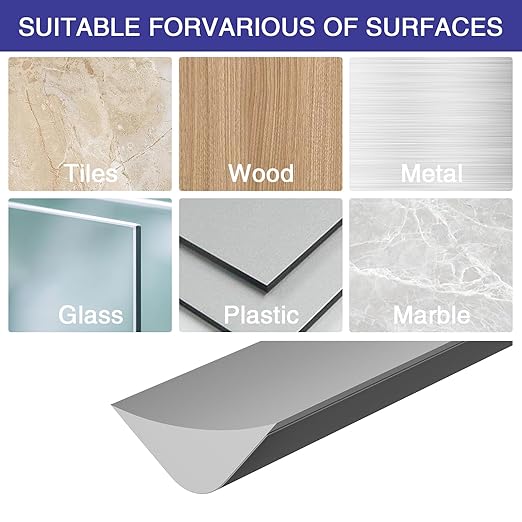 Flexible Molding Trim, Flexible Bendable Adhesive Caulking Strip, Molded Trim, Peel and Stick Home Decorative Edge for Bathroom, Kitchen, Floor, Wall (Grey, 0.83in x 0.24in x 3.3ft) - Image 6