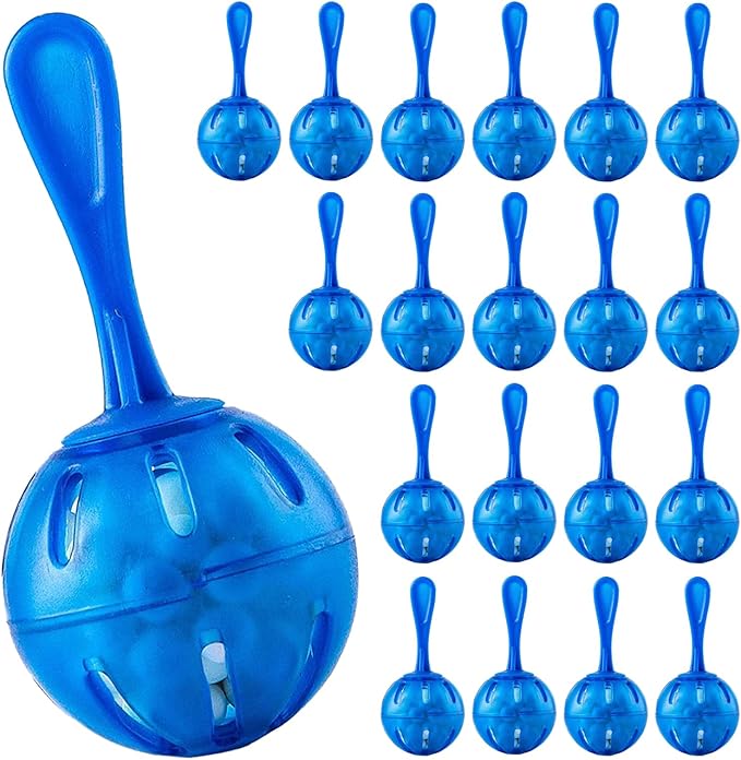 Humidifier Cleaner Ball, 20 Pack, Silver Ion Humidifier Tank Cleaner, Prevents Hard Water Build-up & Mold, Long-Lasting Water Purifier for All-Season Use, Fits Most Humidifiers, Fish Tanks & Vases by Raipoment