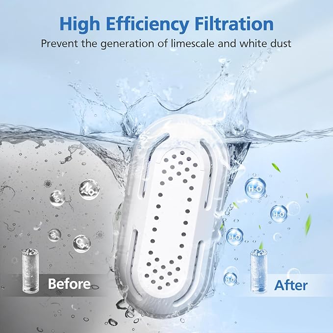 10 Pack Humidifier Demineralization Cartridge Compatible with LEVOIT Top Fill Humidifiers, Classic 160, LV600S, OasisMist 450S, OasisMist 1000S, Calcium and Magnesium Ion Softening, White - Image 5