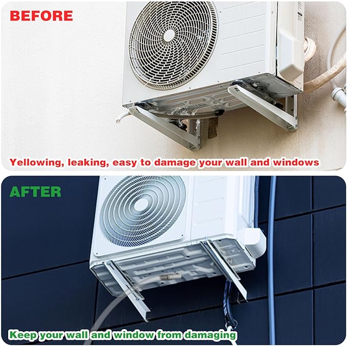 3Ft Portable Air Conditioner Drain Hose, 3/5 Inch Leakproof AC Drain Hose Kit, Universal AC Drain Hose Drain Pipe Replacement with Hose Connector and Clamp, Window Air Conditioner Unit Parts - Image 6