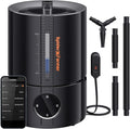 Spider Farmer New 450ml/h Humidifier for Plants Grow Tent Large Room, GGS Smart Customized Humidity Control Cool Mist with Extendable Targeting Hose and Temp & Humidity Probe Indoor Black 5L (Upgrade) by SpiderFarmer