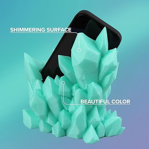 Polymaker Panchroma Celestial PLA Filament, Celestial Green 1.75mm 3D Printing Filament, Shiny Glittering 3D Printer PLA Filament, Fit Most FDM 3D Printers, 1kg Spool (2.2lbs) - Image 4