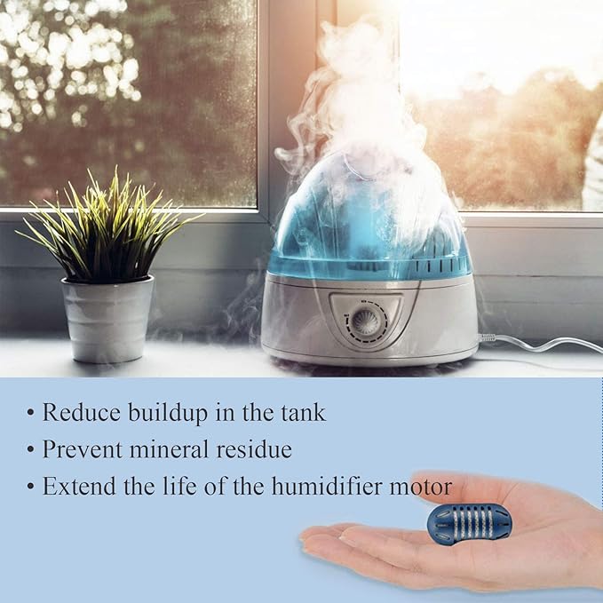 Demineralization Cartridge Filter for HoMedics Ultrasonic Humidifiers, 10-Pack Decalcification Cartridge for Humidifier & Calcium Filter Replacement, Prevents Hard Water Build-Up by APPLIANCEMATES - Image 4