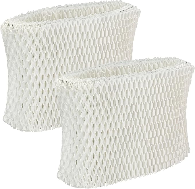 Funmit WF2 Humidifier Filter Replacement for Vicks Kaz Humidifier Starry Night Cool Mist V3500N V3700 V3100 V3900 Sunbeam 1118 1119 Honeywell HCM-300T HCM-350 WA-8D Enviracaire ECM-500 2 Pack by Funmit
