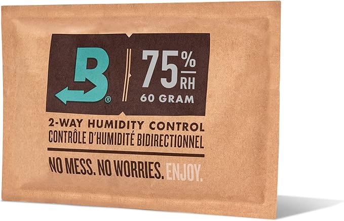 Boveda 75% Two-Way Humidity Control Pack For Storing Up to 25 items – Size 60 – Single – Fix Major Moisture Loss in Non-Plastic Humidifier Boxes – Moisture Absorber – Humidifier– Individually Wrapped - Image 7