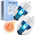 Shoe Dryer and Deodorizer, Boot Warmer & Mute Mode Heating Moisture Remover, Portable Boot Dryer, Fast Drying for Smelly Shoes, Gym Shoes, Athletic Footwear(US Sizes 5-14) Travel Reduce Odors Solution by YILIUBA