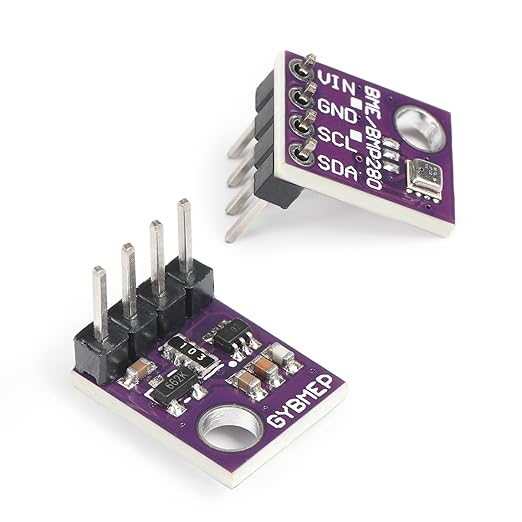 4PCS BME280 5V Sensor Module Atmospheric Pressure Temperature Humidity Sensors I2C SPI Breakout GY-BME280 - Image 4