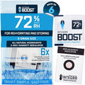Integra Boost 2-Way Humidity Control Pack - Preserve Flavor & Control Humidity at 72% RH - Moisture Absorber for Herbs, Spices & More - 8 Gram (Pack of 6) by IntegraSpecialtyProducts