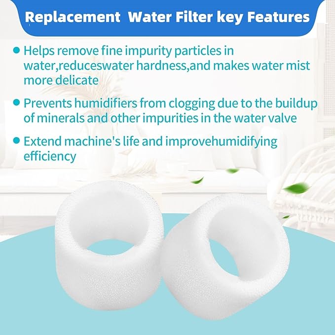 12-Pack Replacement Filters Compatible with LEVOIT Superior 6000S Smart Evaporative Humidifier + 6-Pack Top Fill Humidifier Replacement Filters Compatible with LEVOIT Humidifiers - Image 6