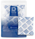 Dry & Dry 100 Gram [2 Packets] Silica Gel Packets Desiccants, Silica Packets - Rechargeable Silica Gel Packs, Desiccants Packets, Silica Gel by DryDry