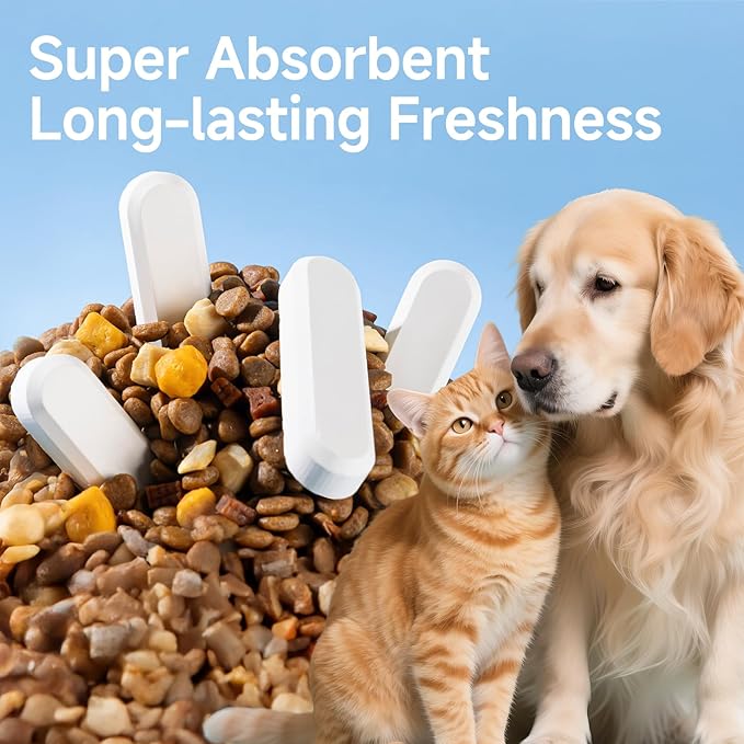 16 Pcs Diatom Drying Stick for Pet Food, Keep Food Fresh Desiccant to Dry Deodorization Rapid Water Absorption, Reusable Use for Closet Books Piano Electronics Tools Tea Coffee (4) - Image 2