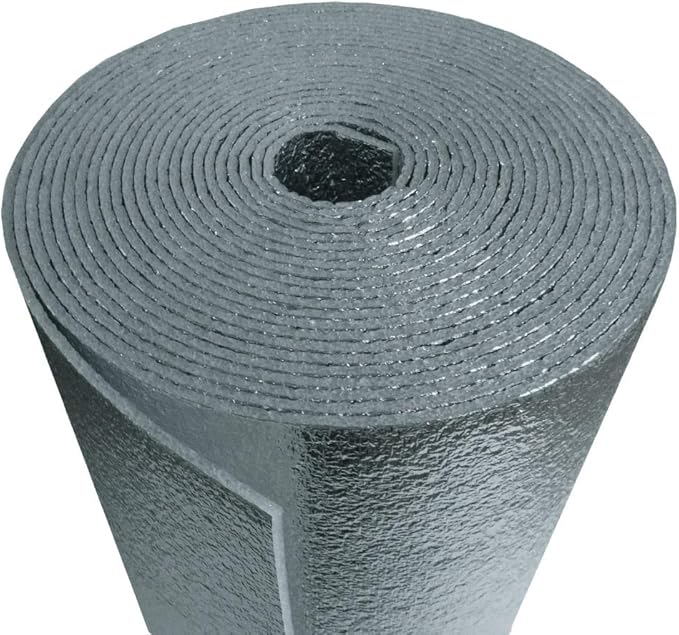 400sf (4x100) White Reflective Foam Insulation Vapor Barrier Warehouse Building - Image 4