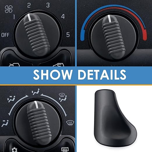 599-218 Front Climate Control Module Compatible with 1999-2002 Chevrolet Silverado 1500 2500 3500 HD 1999-2002 GMC Sierra 1500 2500 3500 HD - Image 5