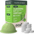 Roobi Cleaning Kit Compatible with Nespresso Vertuoline. Includes 1 Reusable Pod & 12 Cleaning Tablets. Carbon Neutral Vertuoline Cleaner Kit. 1 Year Supply. by Roobi