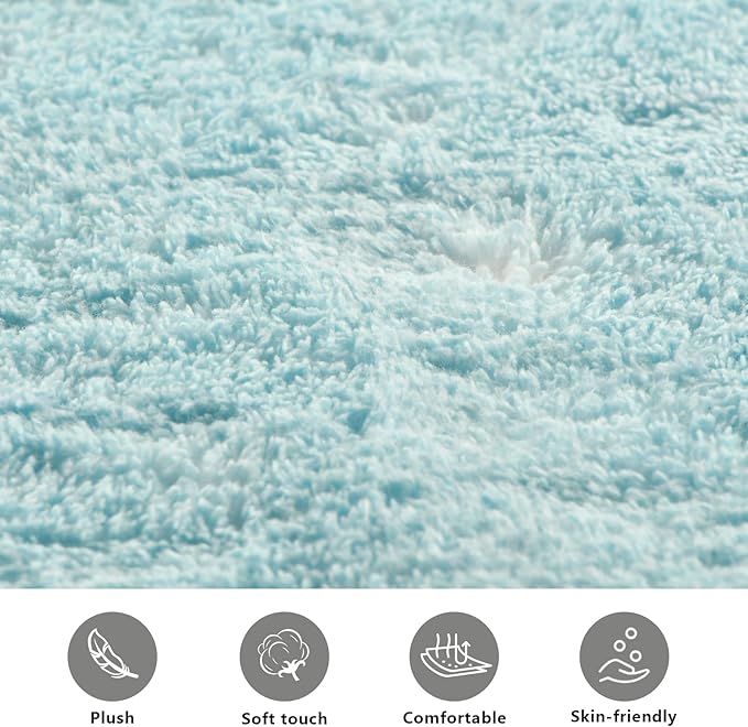 Merry Christmas Golden Salmon decorative mats for inside anti-mold bathroom rugs for entrance hall accessories 39x20in tapetes para ba?o - Image 7