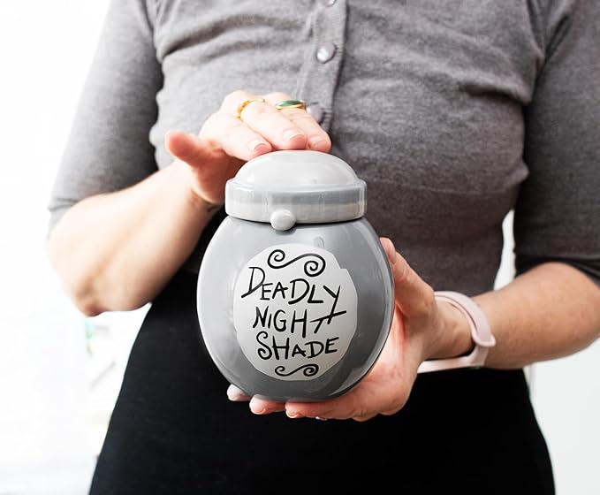 Silver Buffalo Disney The Nightmare Before Christmas Sally's Mini Storage Jars 3-Piece Set Replica | Sculpted Ceramic Kitchen Containers For Snacks - Image 8
