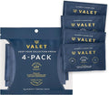Valet 69% Two-Way Humidity Packs for Plastic Containers, 4-Pack, 60g Each, Prevents Leaks and Controls Moisture with Natural Craft Paper Design, Resealable Bag by Valet