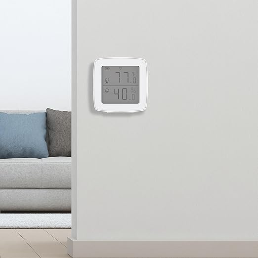 Feit Electric Smart Indoor WiFi Temperature and Humidity Sensor for Precision Environment Control, Wireless, Digital Remote App Control, Get Notification Alerts and No Hub Required - Temp/WiFi - Image 4